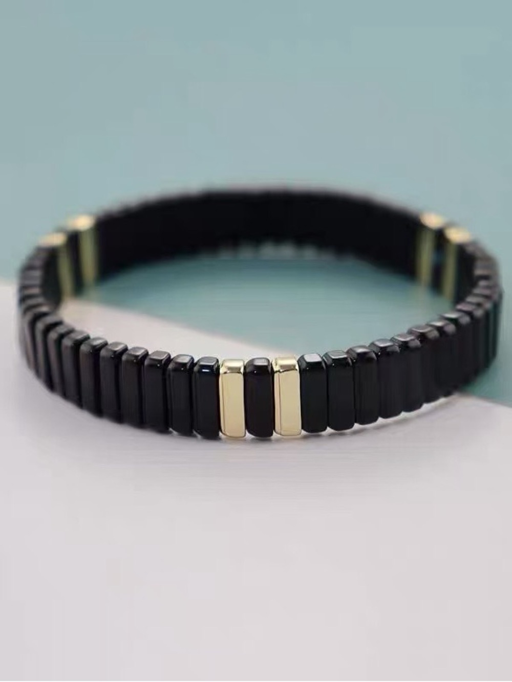 Roxanne Assoulin - Black Bit X Bit Stretch Bracelet